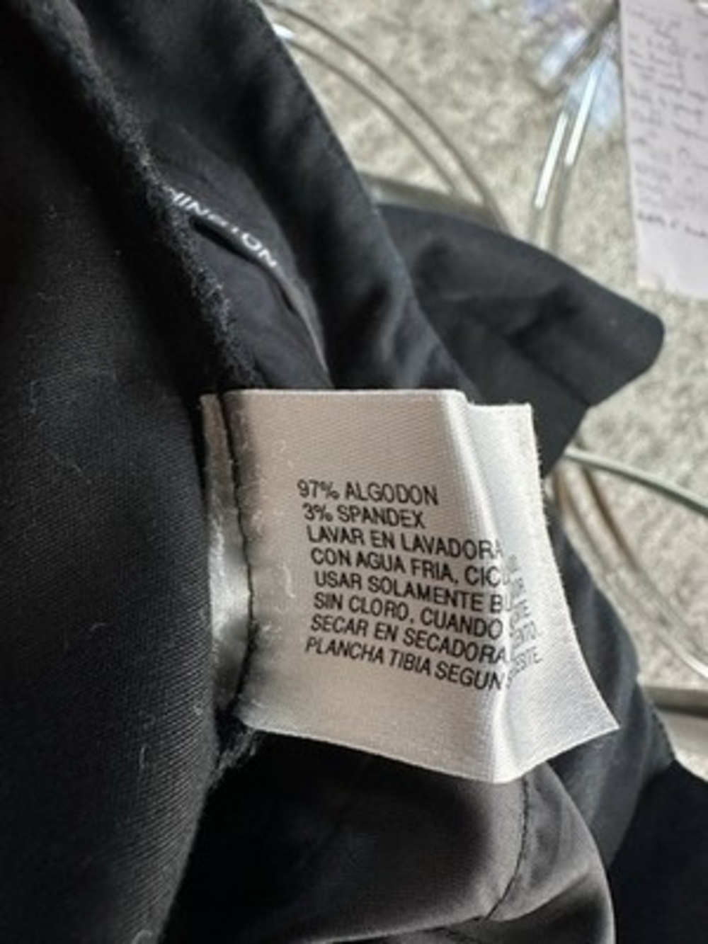 Worthington Curvy Fit Women's Size 6 Black Pants Barely Worn Excellent Condition - Picture 7 of 7